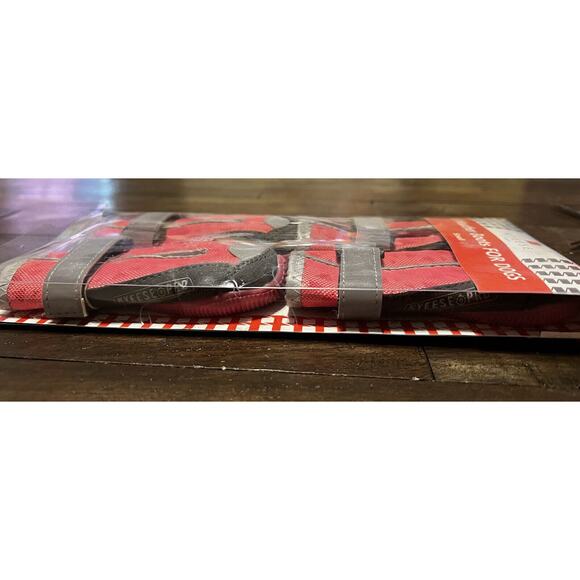 NEW Keyeez All Weather Boots For Dogs Size Small Pink Red Booties Shoes Slippers - Picture 4 of 5